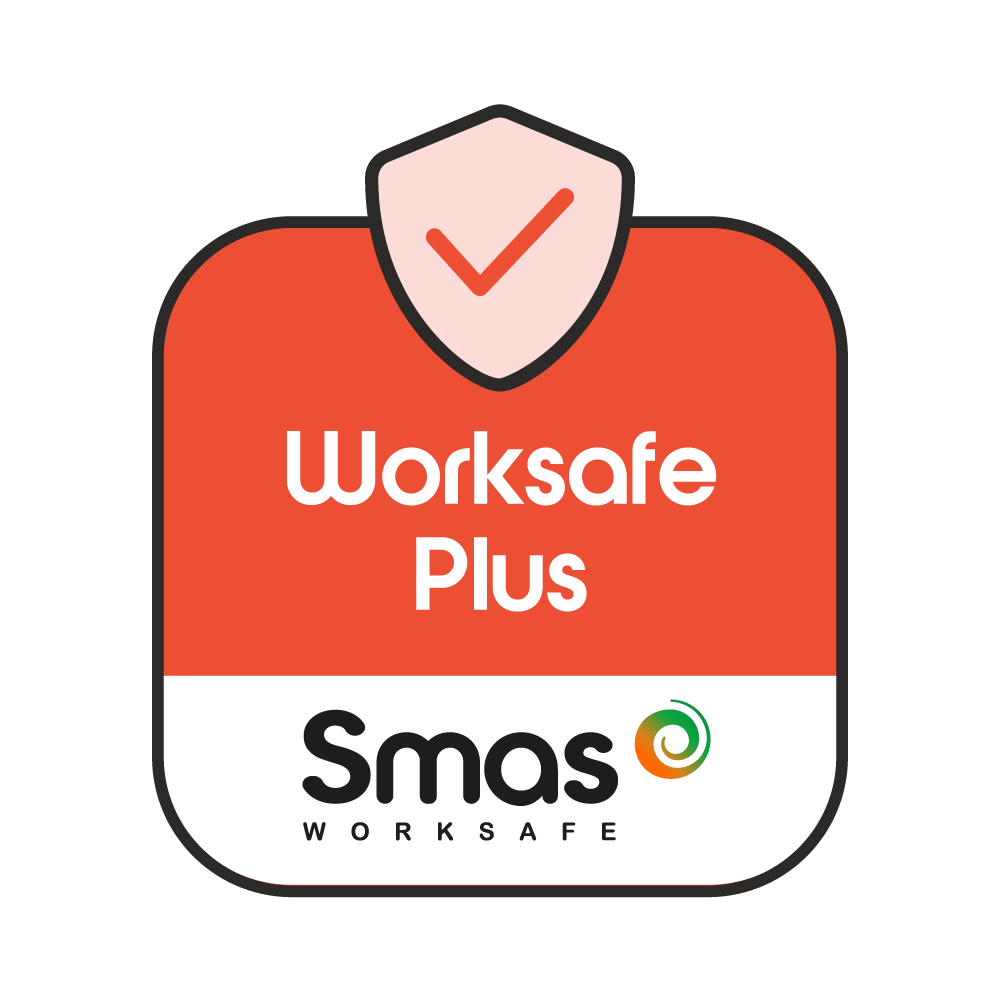Smas Worksafe Plus badge